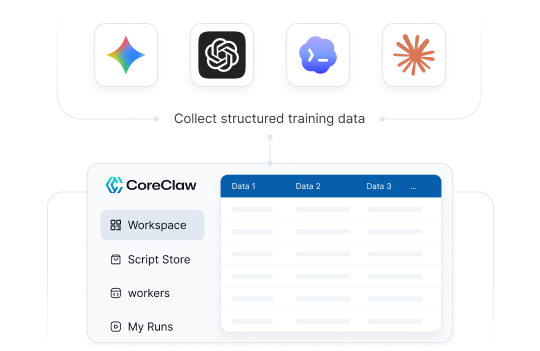 CoreClaw AI landing page preview